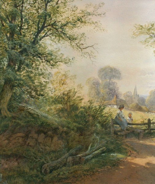 A Quiet Nook by Albert Fitch Bellows