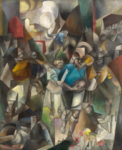 Football Players by Albert Gleizes