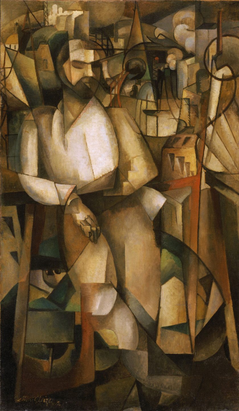 Man on a Balcony by Albert Gleizes