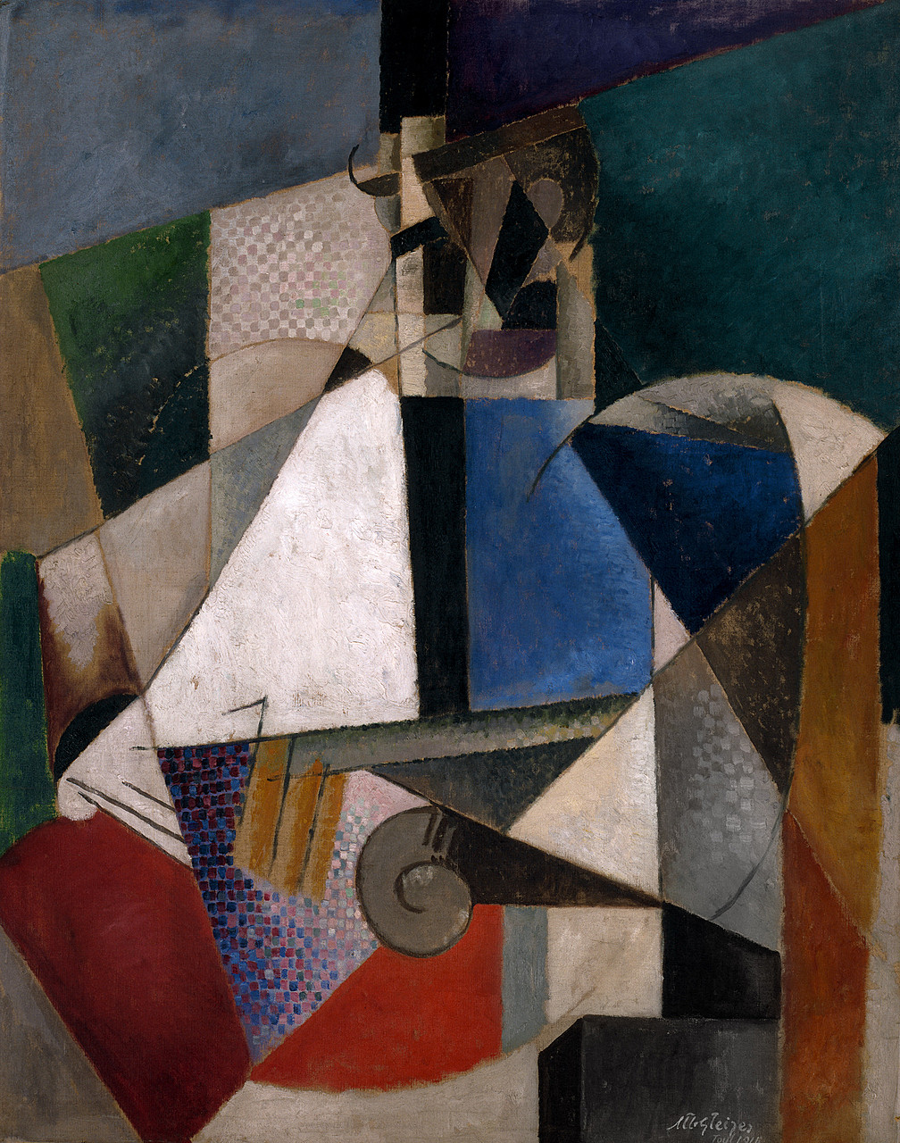 Portrait of an Army Doctor by Albert Gleizes