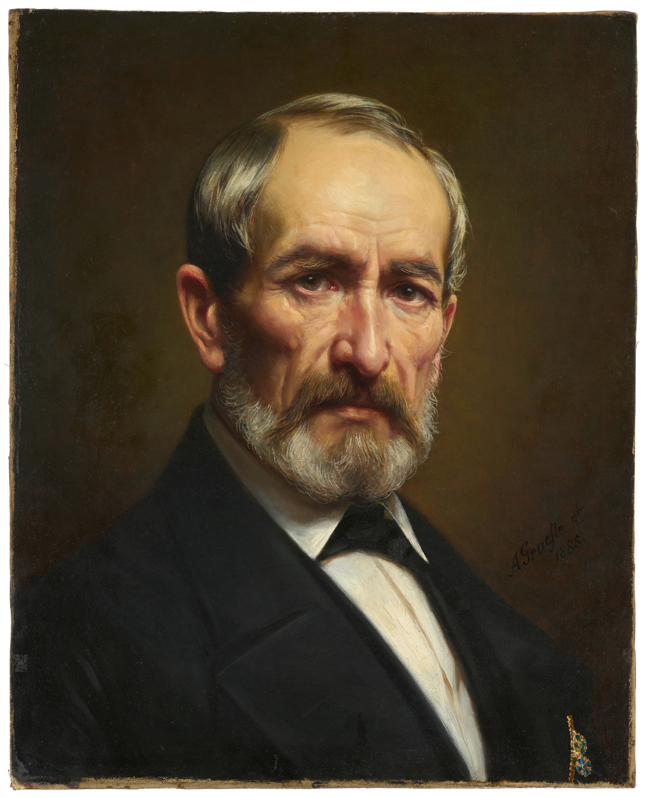 Self-portrait by Albert Graefle