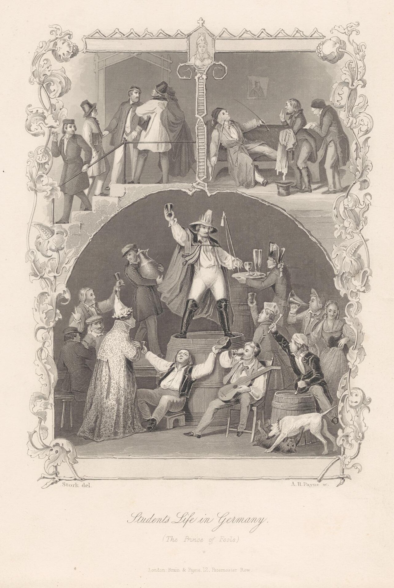 Students' Life in Germany, The Prince of Fools by Albert Henry Payne