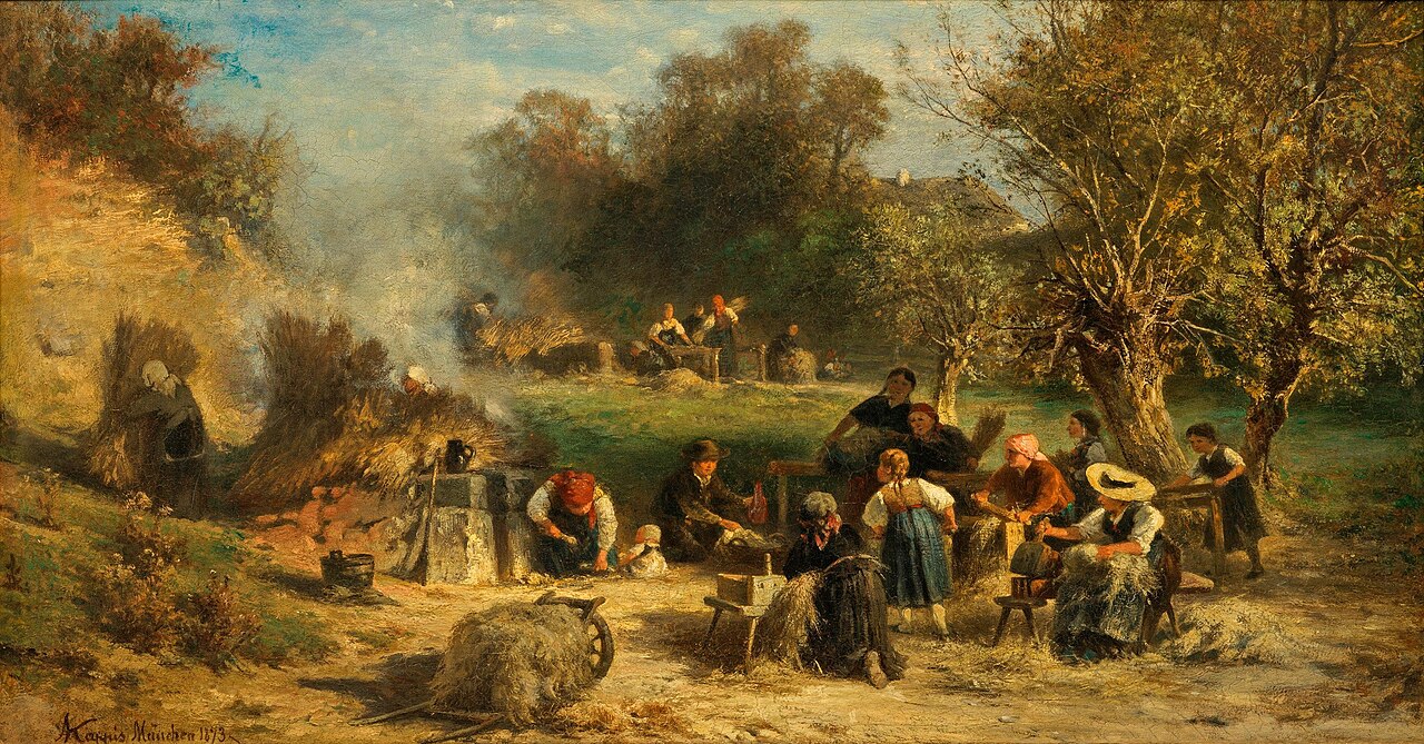 Breaking hemp by Albert Kappis