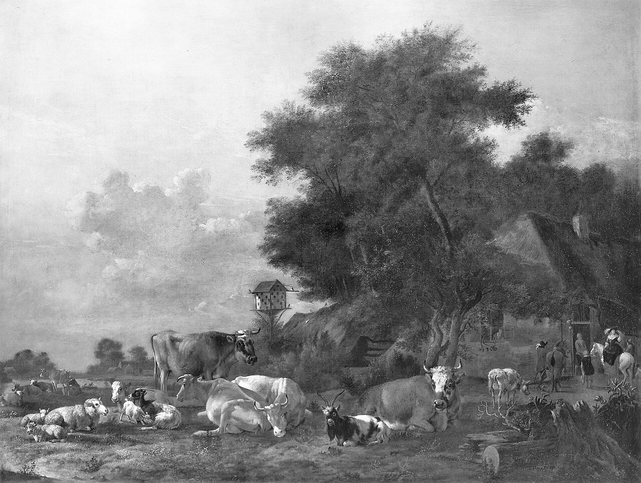 cattle + sheep by Albert Klomp