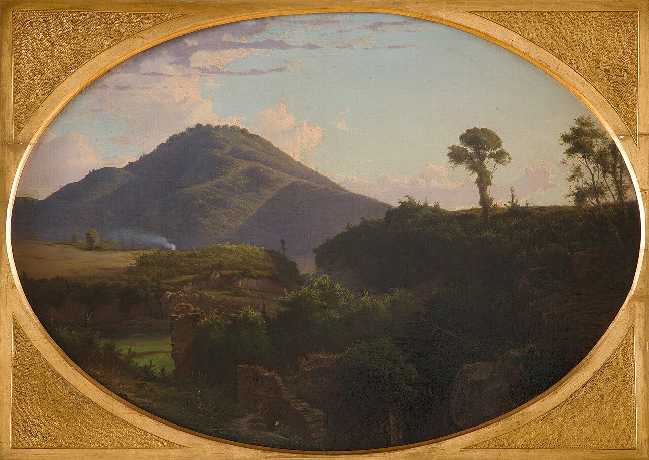 Landscape from the Environs of Rome by Albert Żamett
