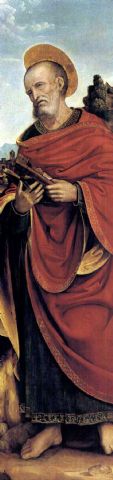 Saint Peter by Albertino Piazza