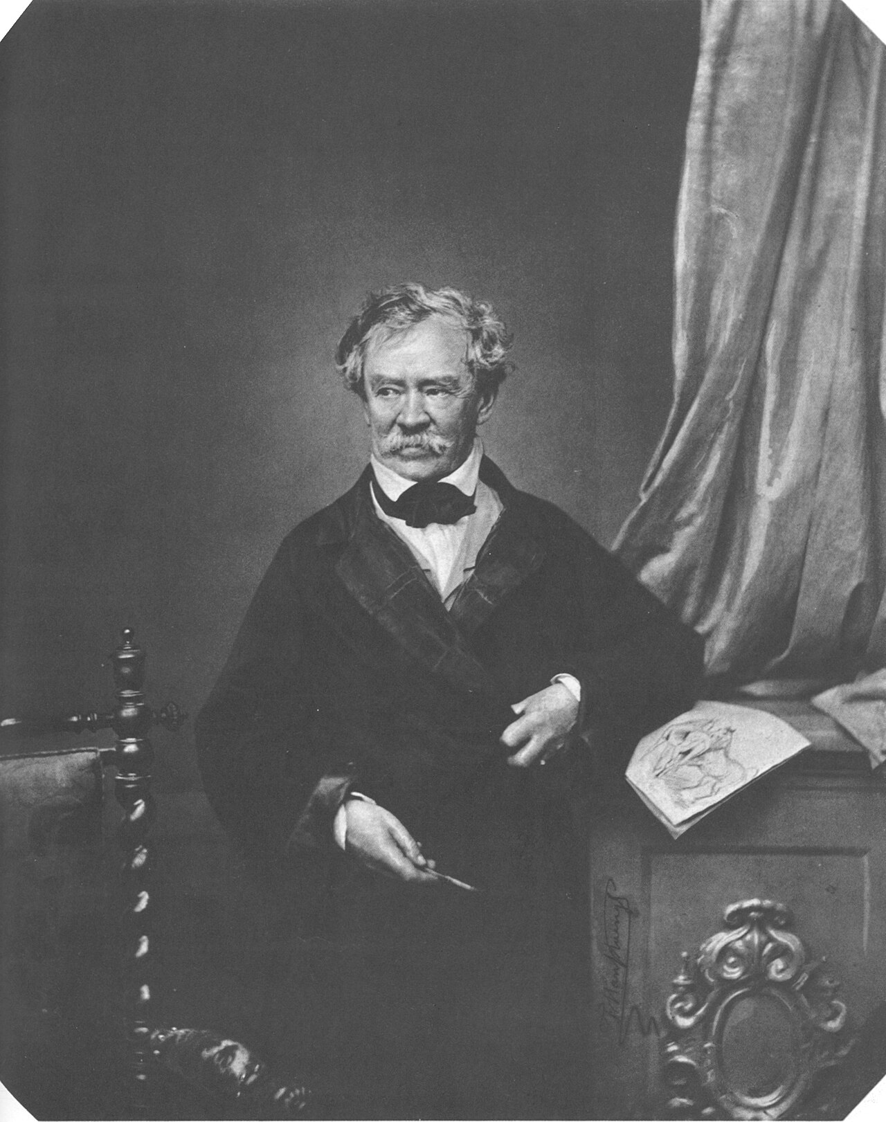 Portrait of Albrecht Adam
