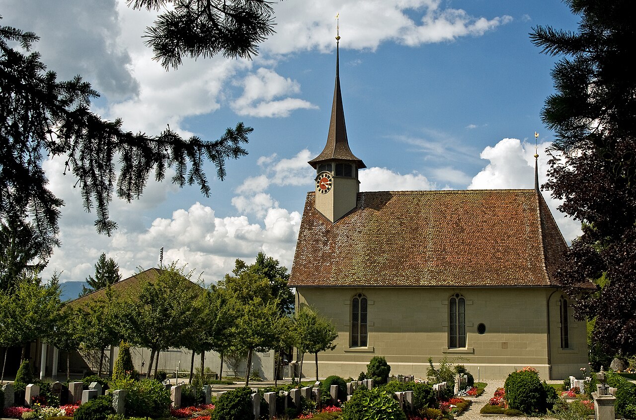 Bätterkinden church by Albrecht Kauw
