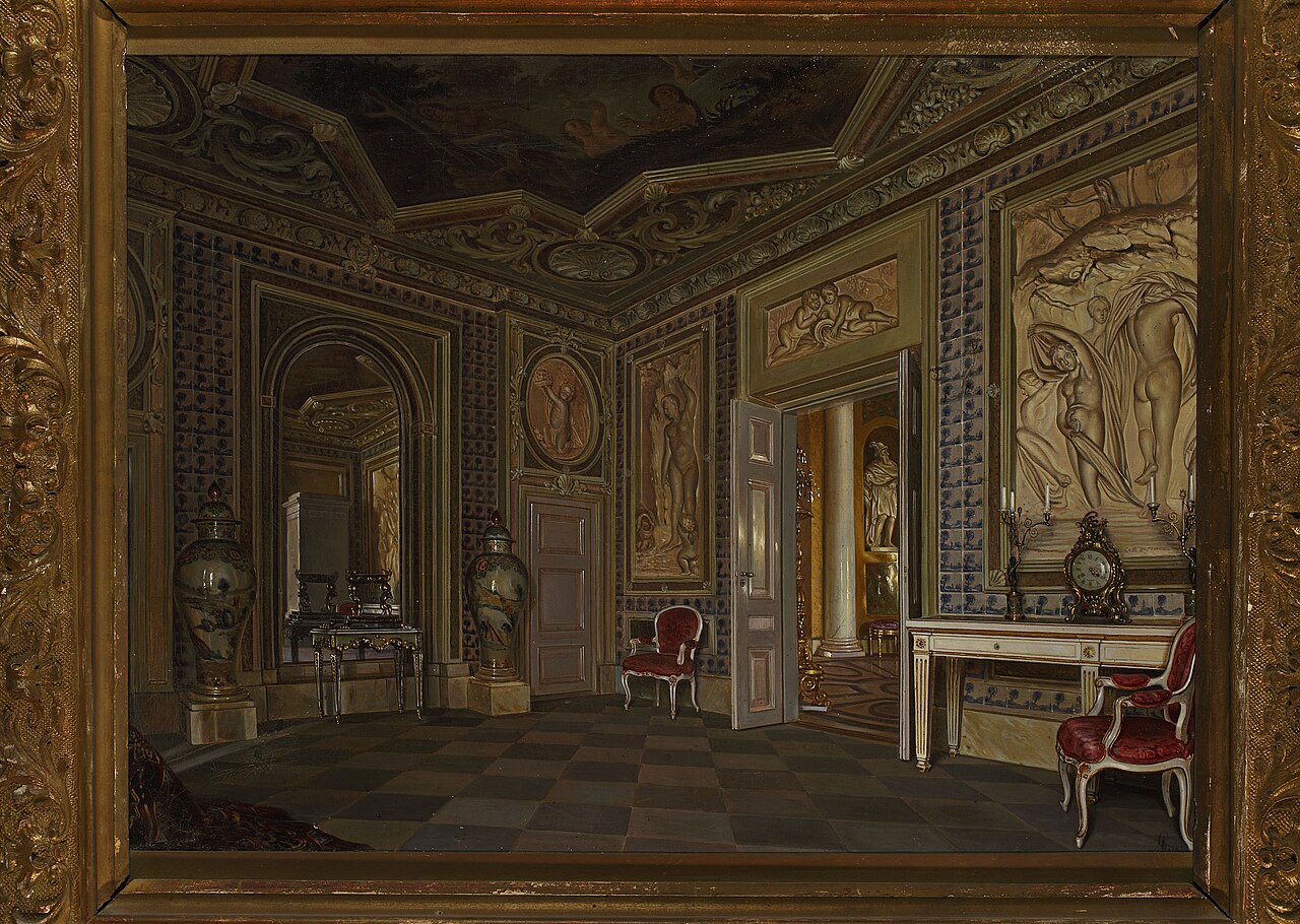 Bathing Room of the Palace on the Water. by Aleksander Gryglewski