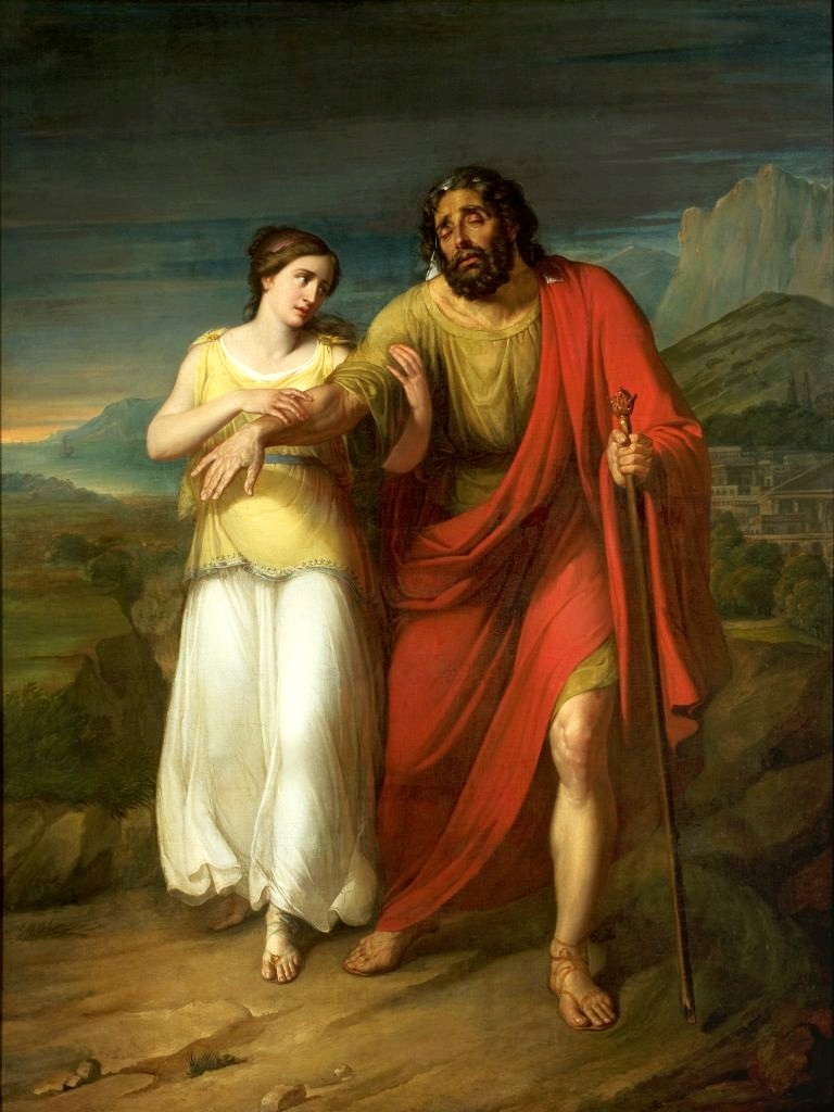 Oedipus and Antigone. by Aleksander Kokular