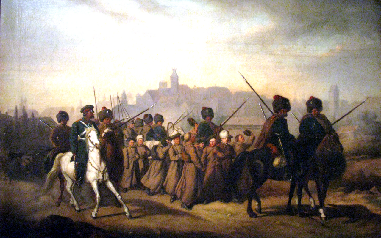 Conscription of Poles to the Russian Army in 1863. by Aleksander Sochaczewski