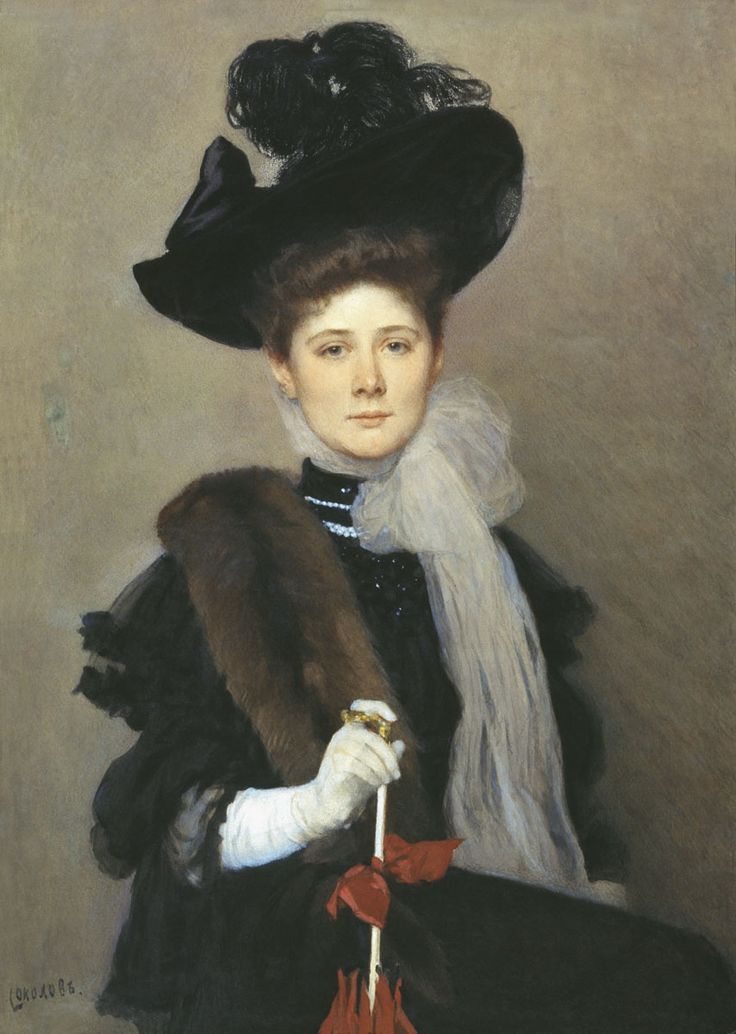 Lyubov Hausch by Aleksandr Sokolov