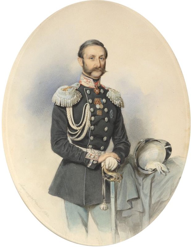Prince Aleksey Ivanovich Kropotkin by Aleksandr Sokolov