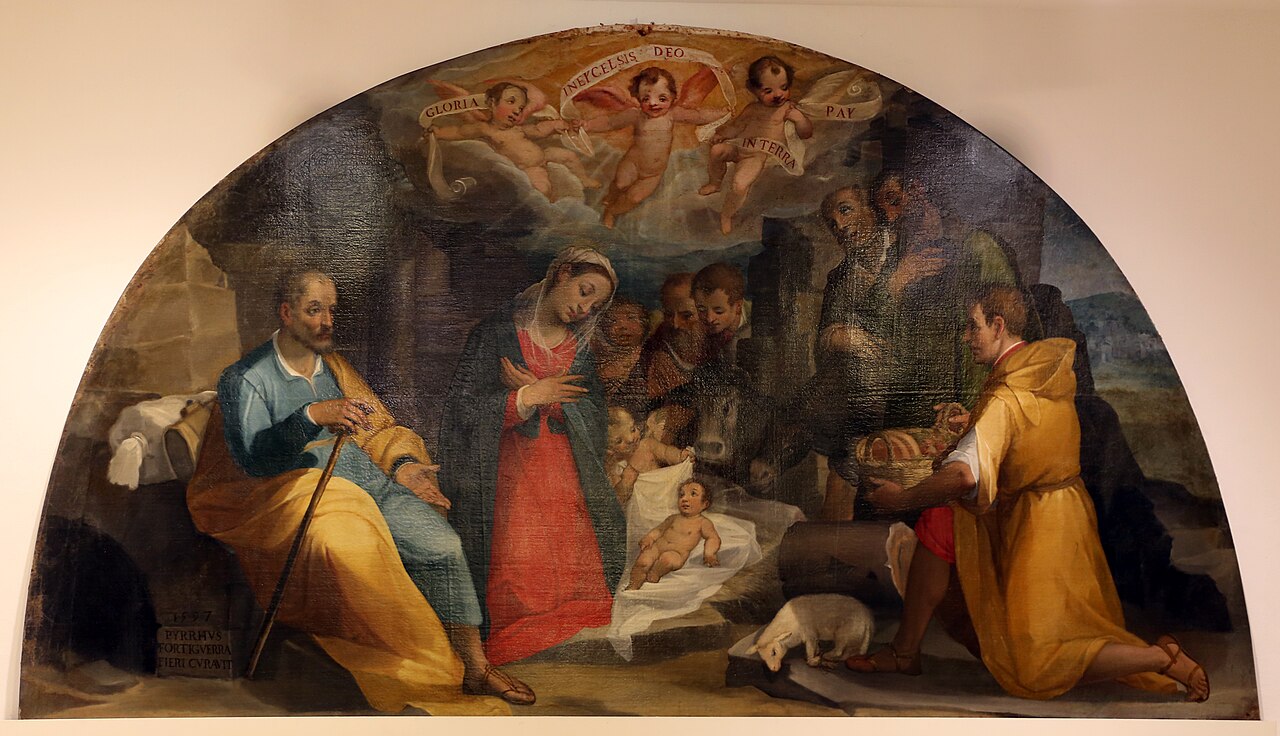 Nativity by Alessandro Casolani