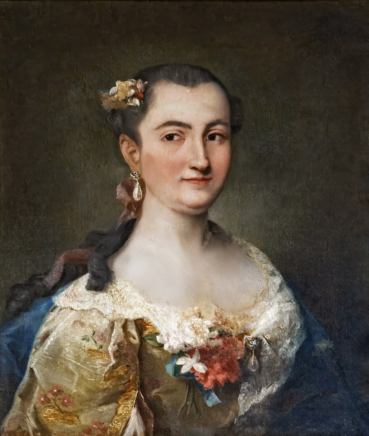 Portrait of Caterina Contarini Querini by Alessandro Longhi