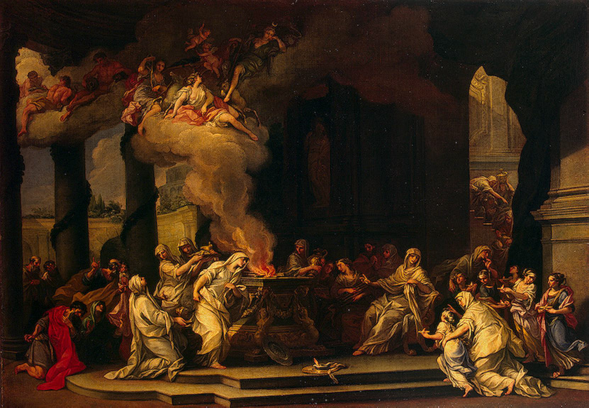Dedication of a New Vestal Virgin by Alessandro Marchesini
