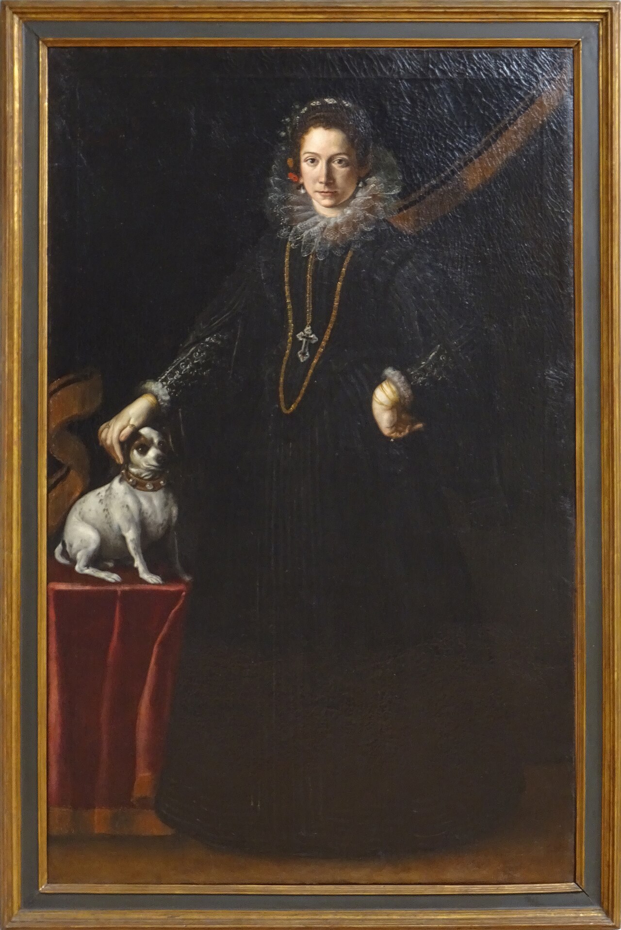 Portrait of Isabella Arlotti Toschi by Alessandro Tiarini