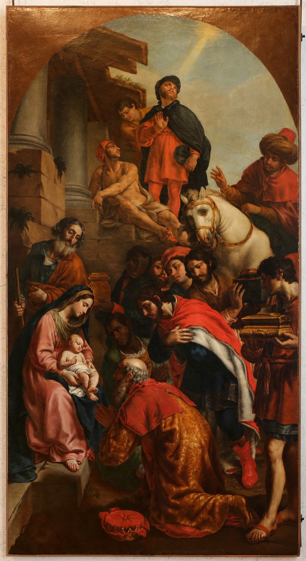 Adoration of the Magi by Alessandro Turchi