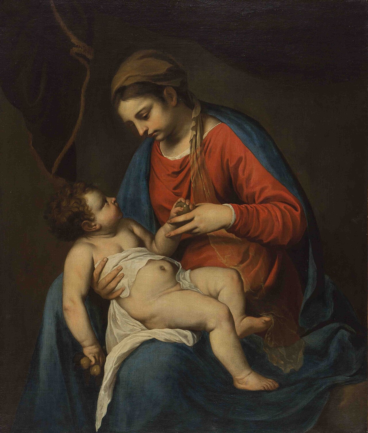 Maria with Child by Alessandro Turchi