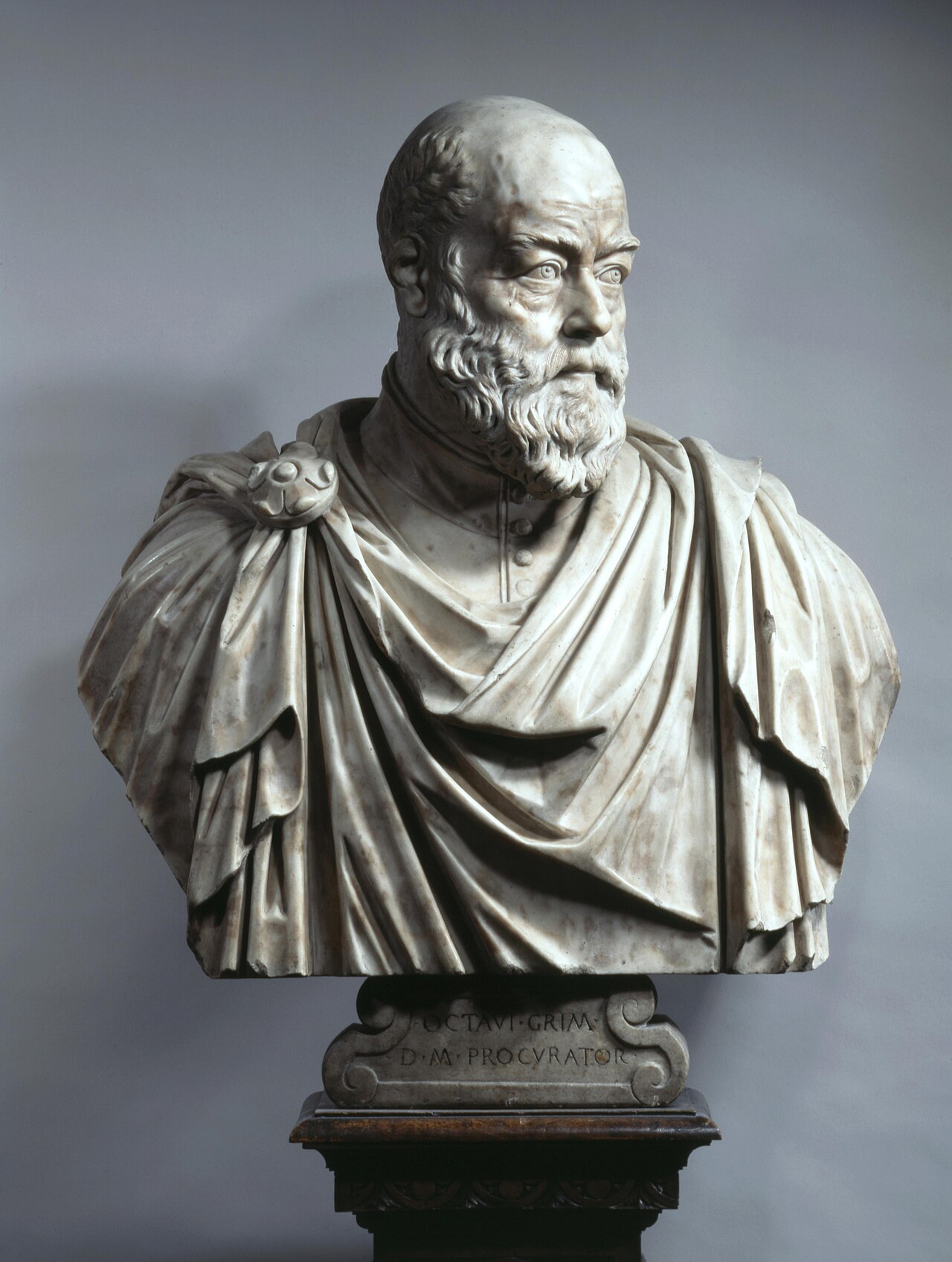 Bust of Ottavio Grimani by Alessandro Vittoria
