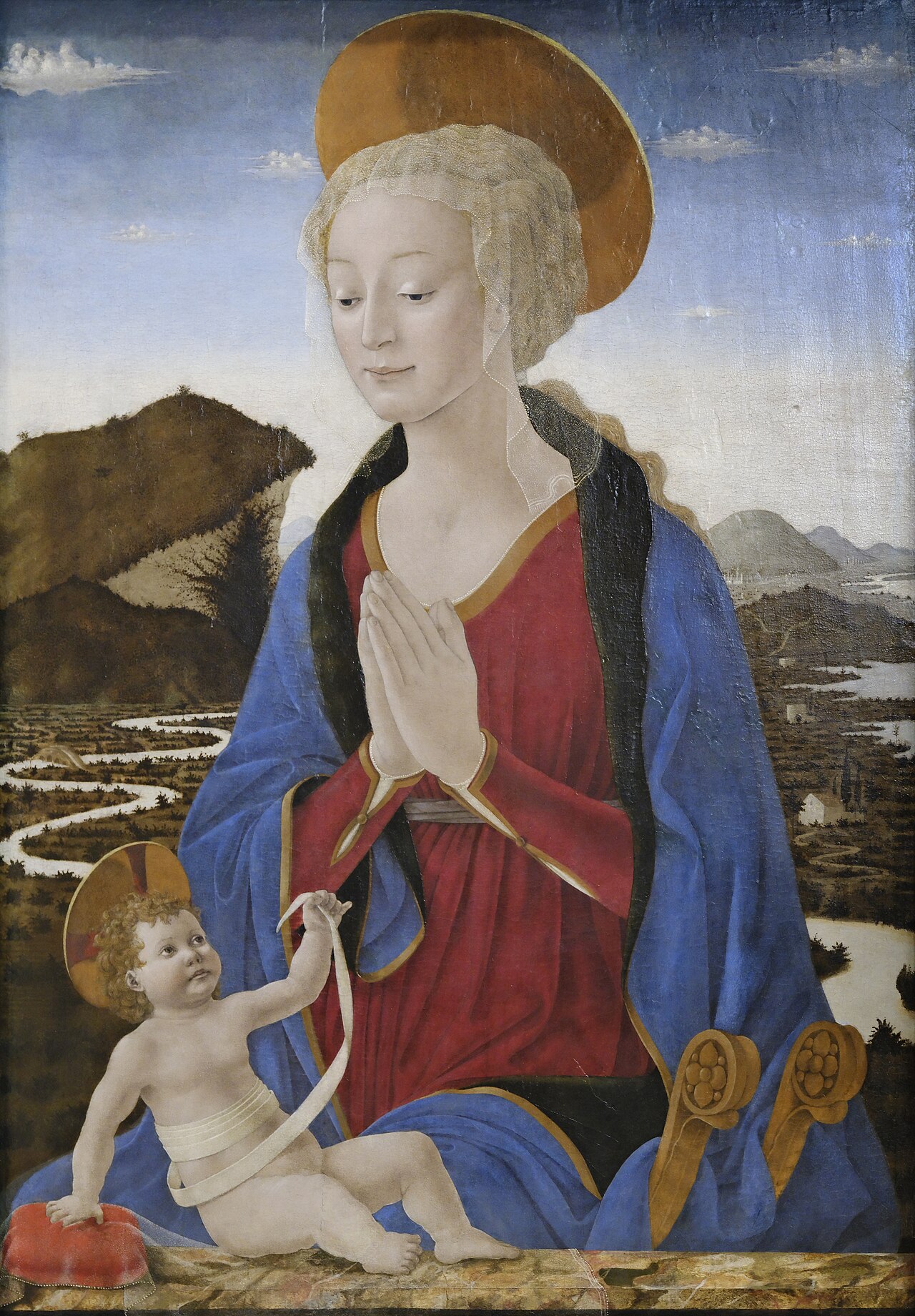 Madonna and Child by Alesso Baldovinetti