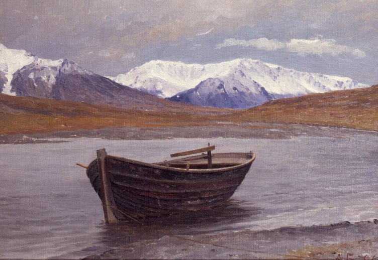 The Matochka River Valley, Novaya Zemlya by Alexander Alexeyevich Borisov