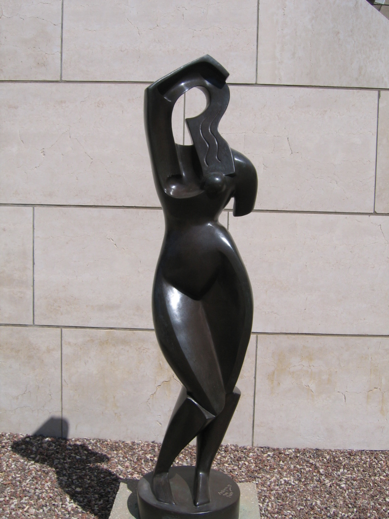 Woman Combing Her Hair by Alexander Archipenko