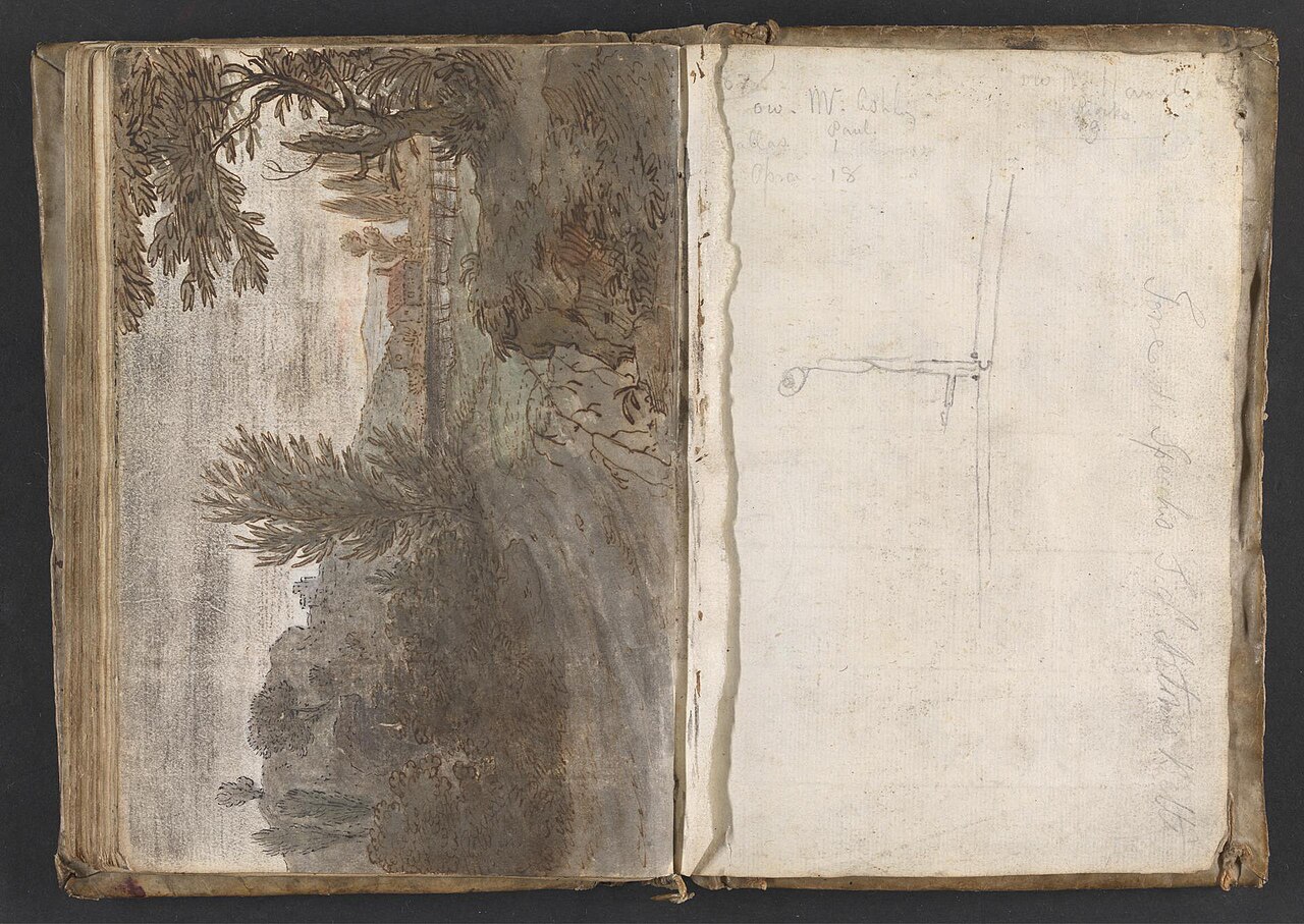 Roman Sketchbook by Alexander Cozens