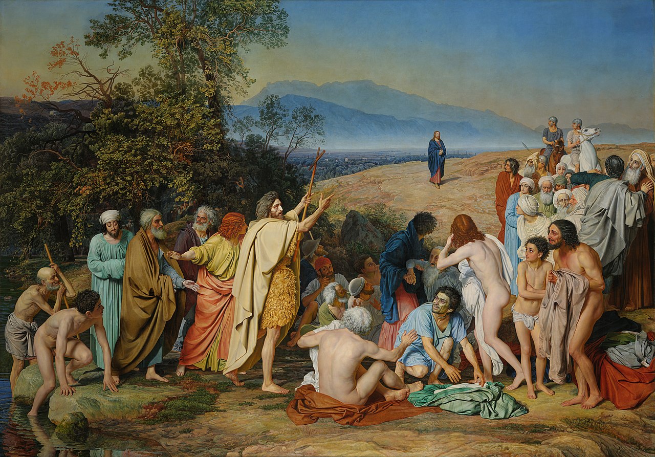 The Appearance of Christ Before the People by Alexander Ivanov