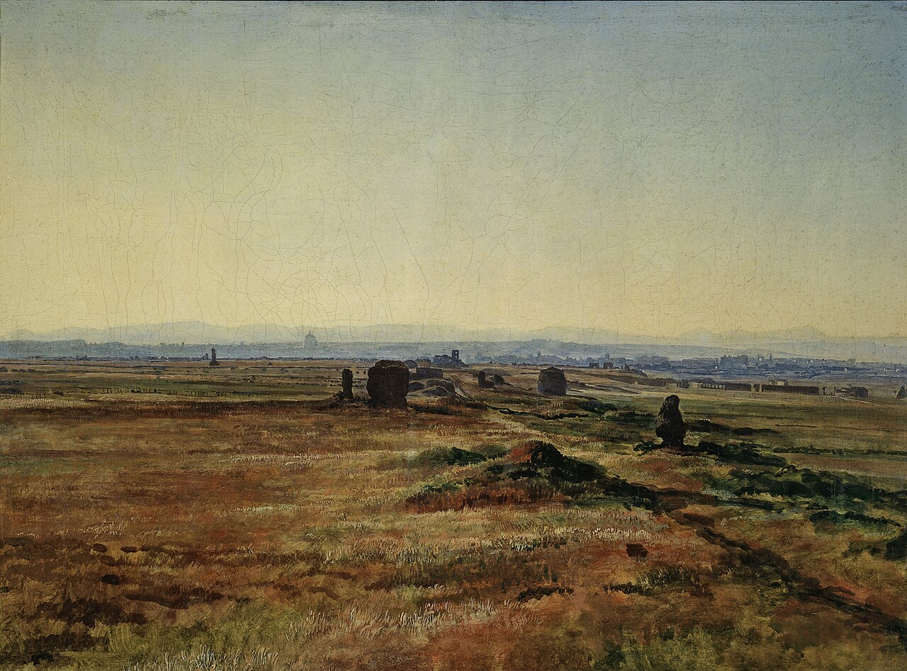 Via Appia at Sunset by Alexander Ivanov