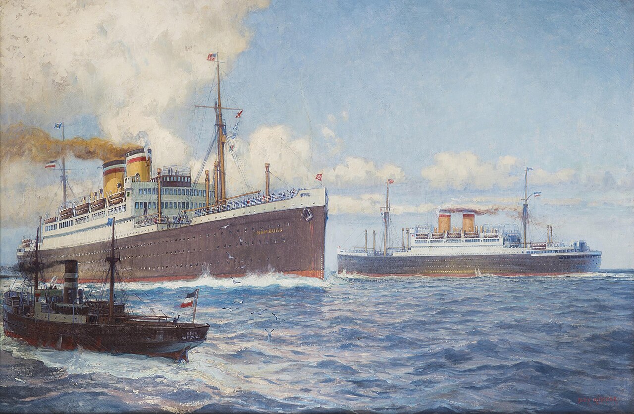 Hamburg Ship by Alexander Kircher
