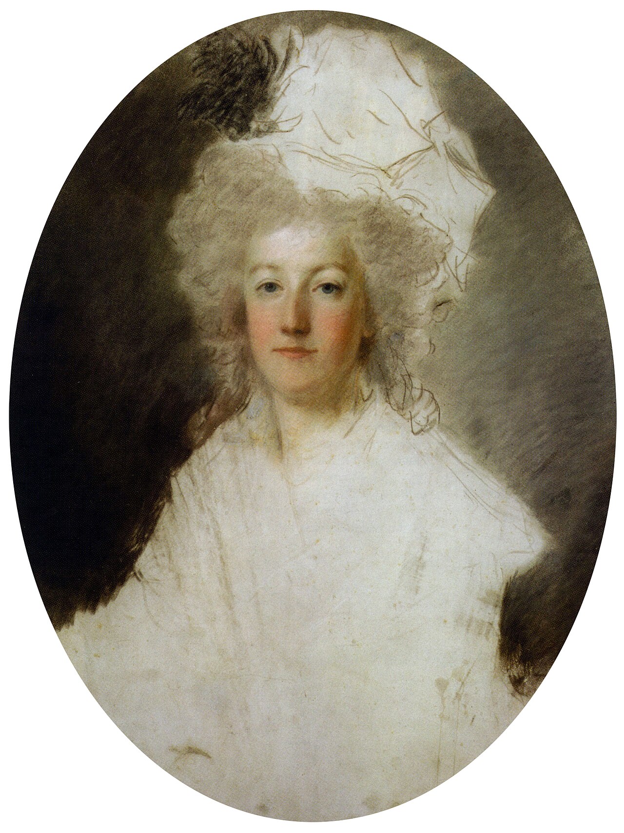 Portrait of Marie Antoinette by Alexander Kucharsky