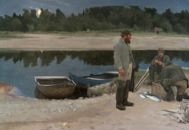 By the Findhorn by Alexander Mann