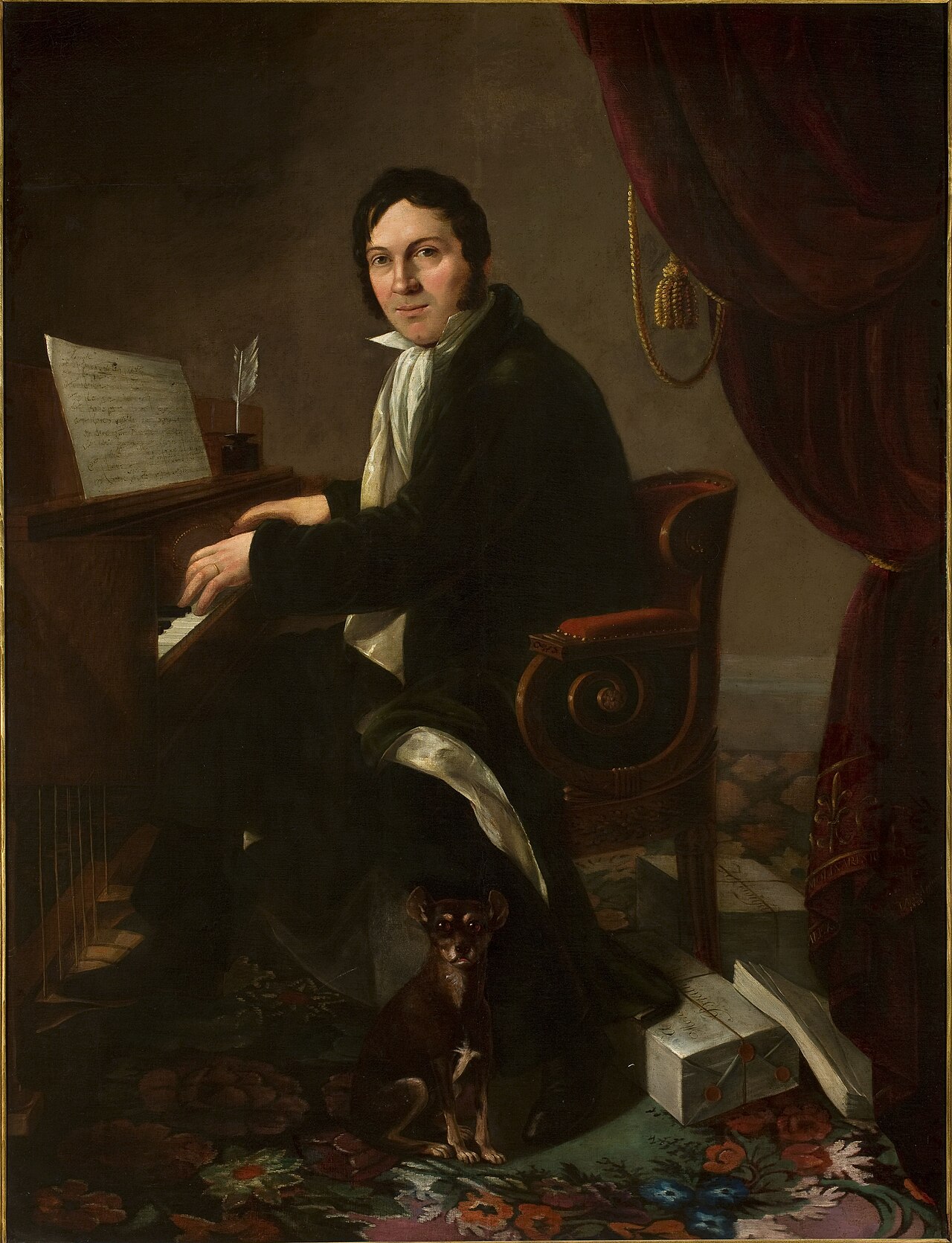 Portrait of Karol Kurpiński by Alexander Molinari