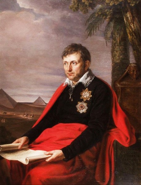 Jan Potocki with the Pyramides by Alexander Varnek
