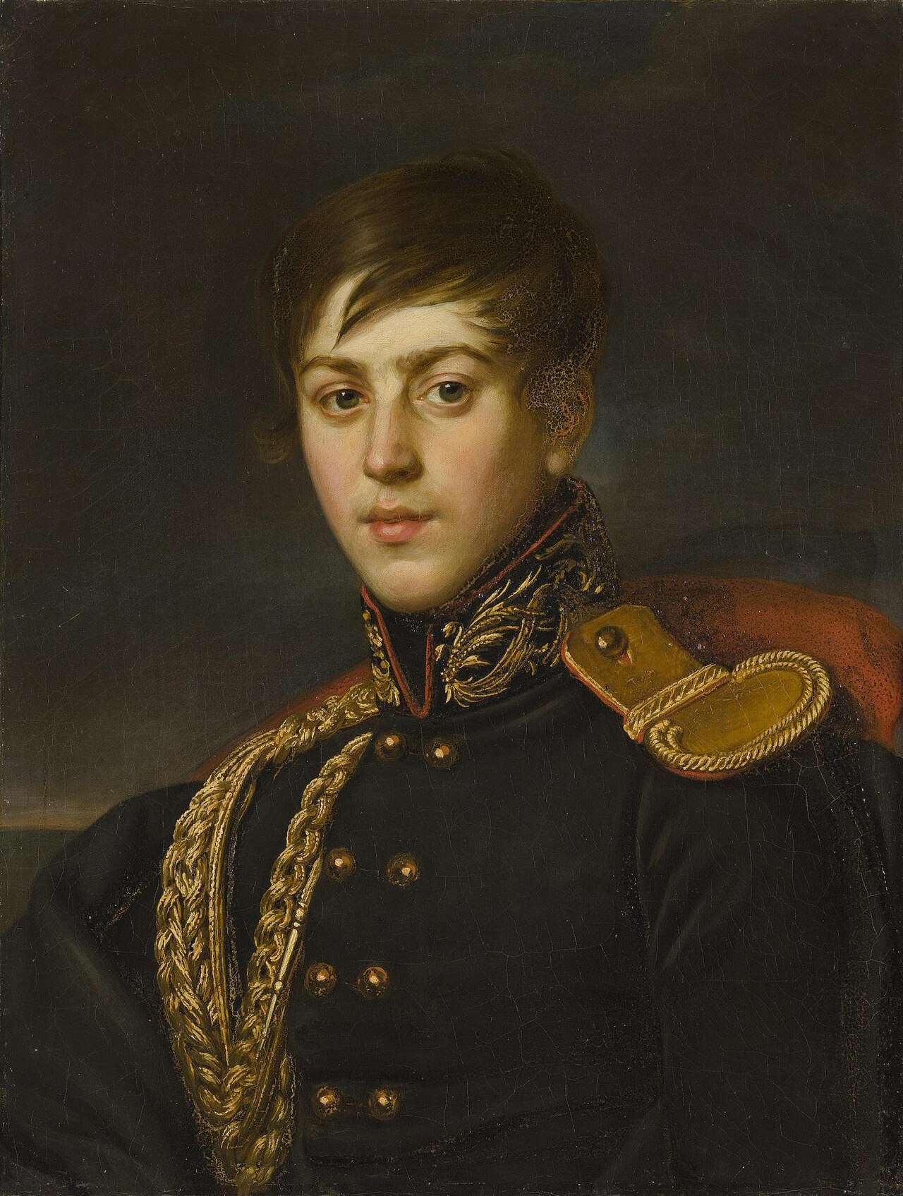Portrait of Count Alexander Stroganov by Alexander Varnek