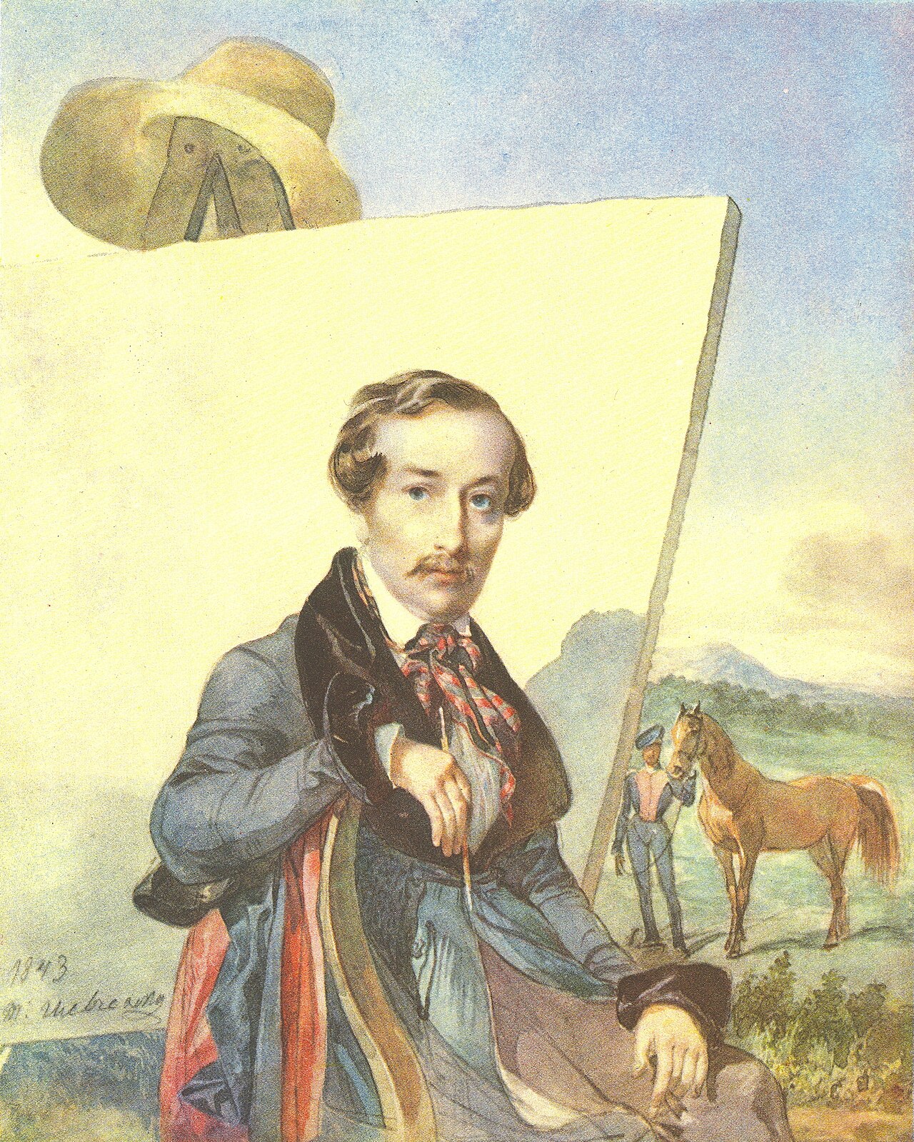 Portrait of Alexander von Kotzebue