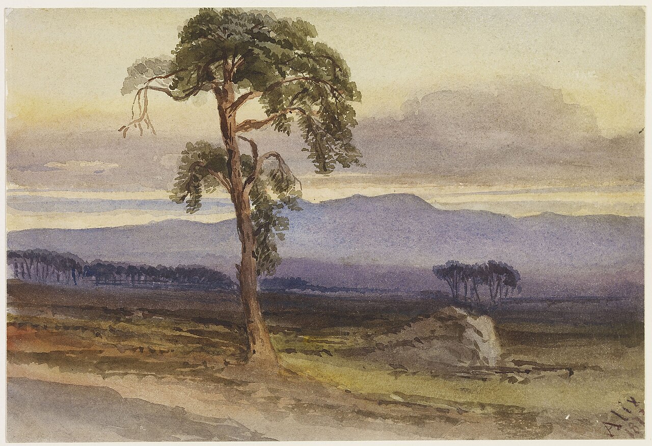 A Highland Landscape by Alexandra of Denmark