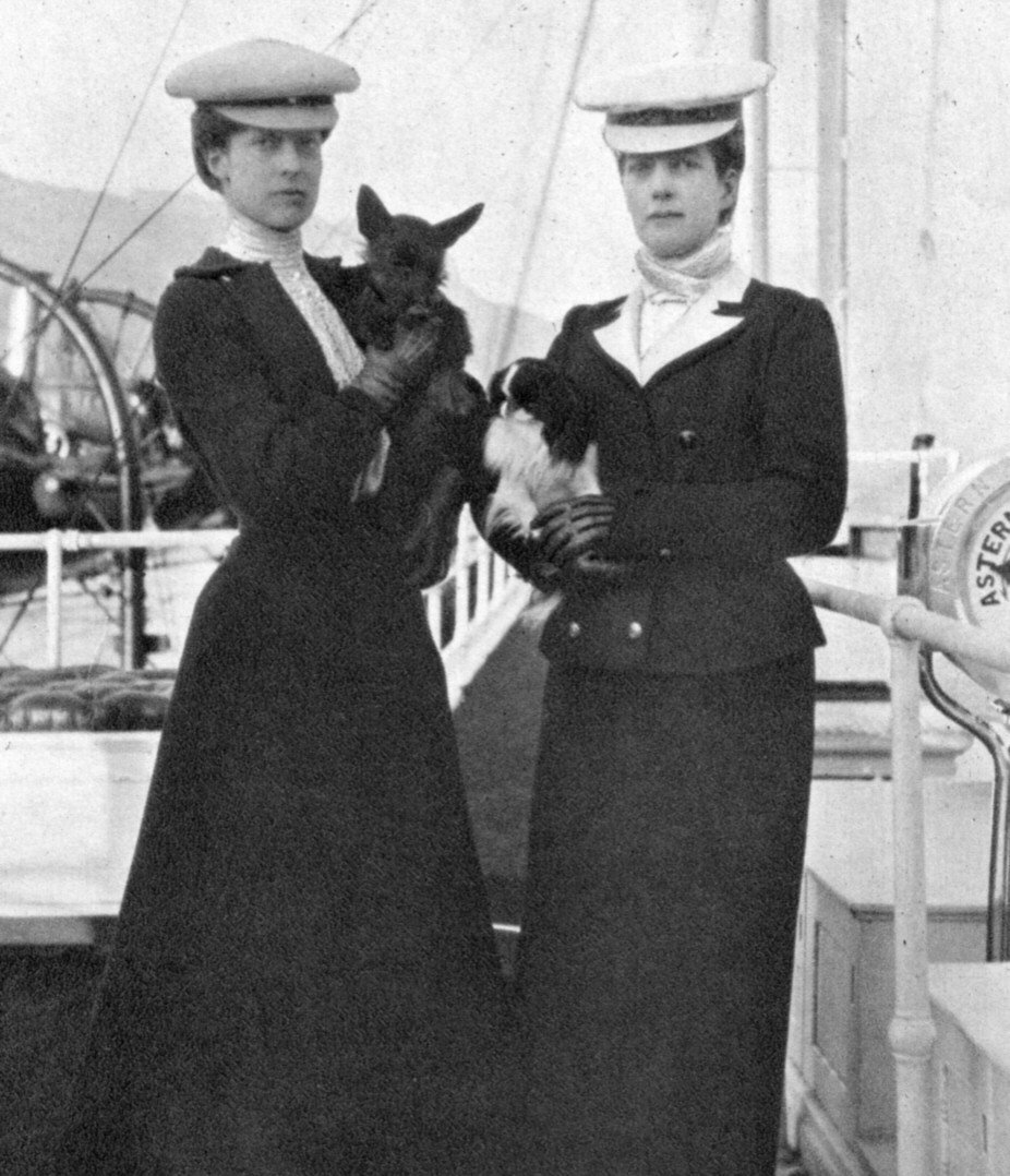 Princess Victoria of Wales; Queen Alexandra by Alexandra of Denmark