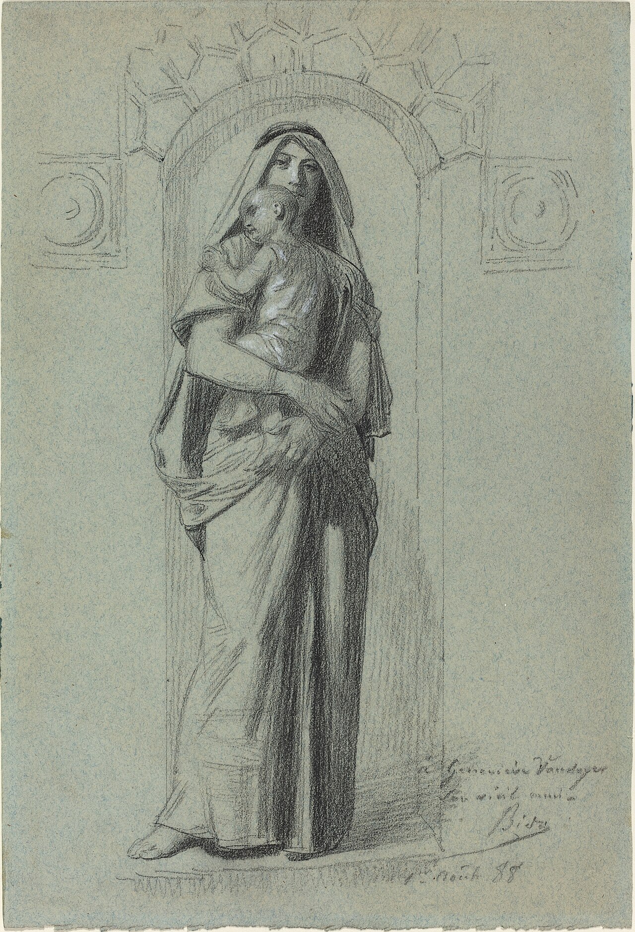 Mother and Child by Alexandre Bida