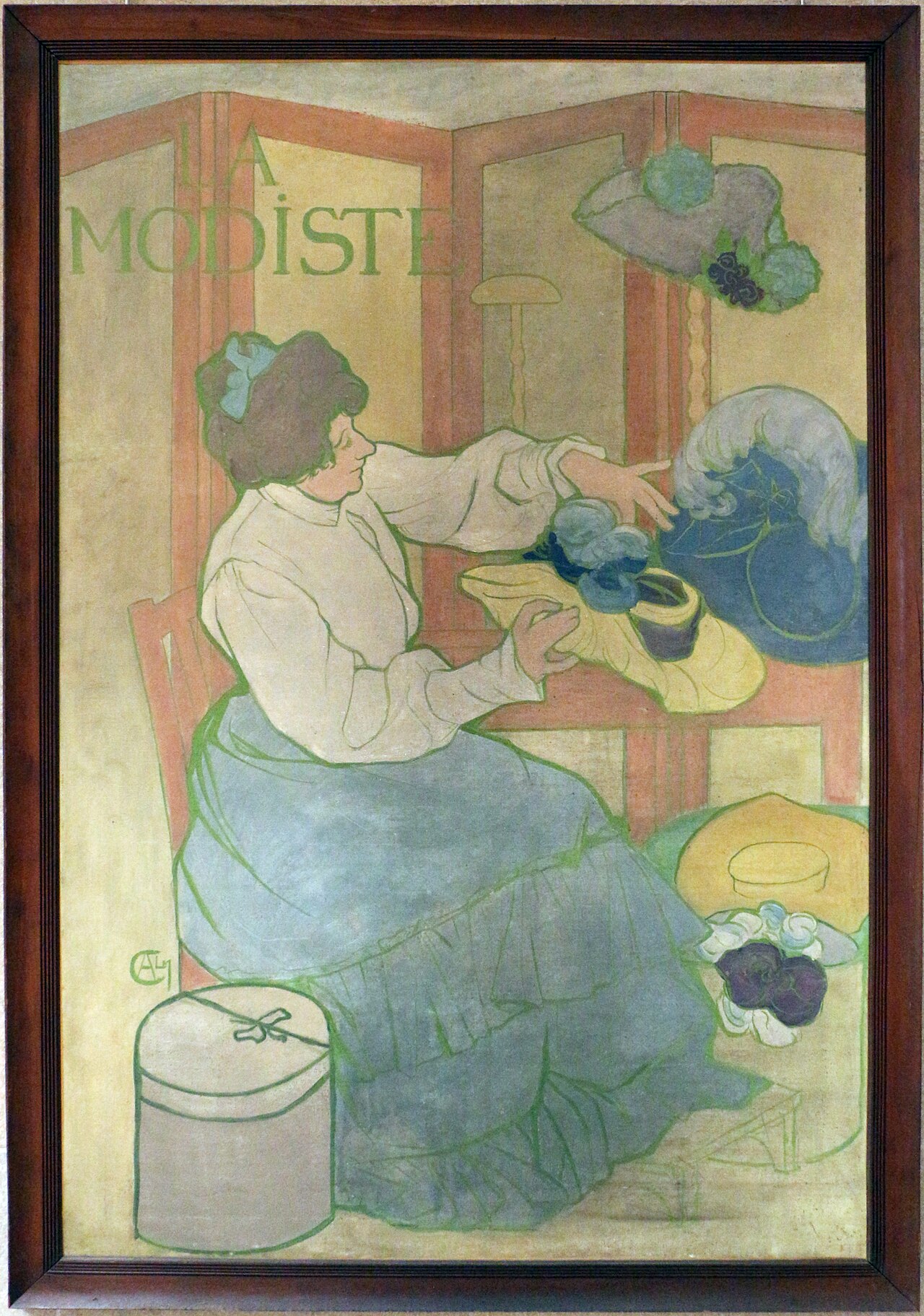 La Modiste by Alexandre Charpentier