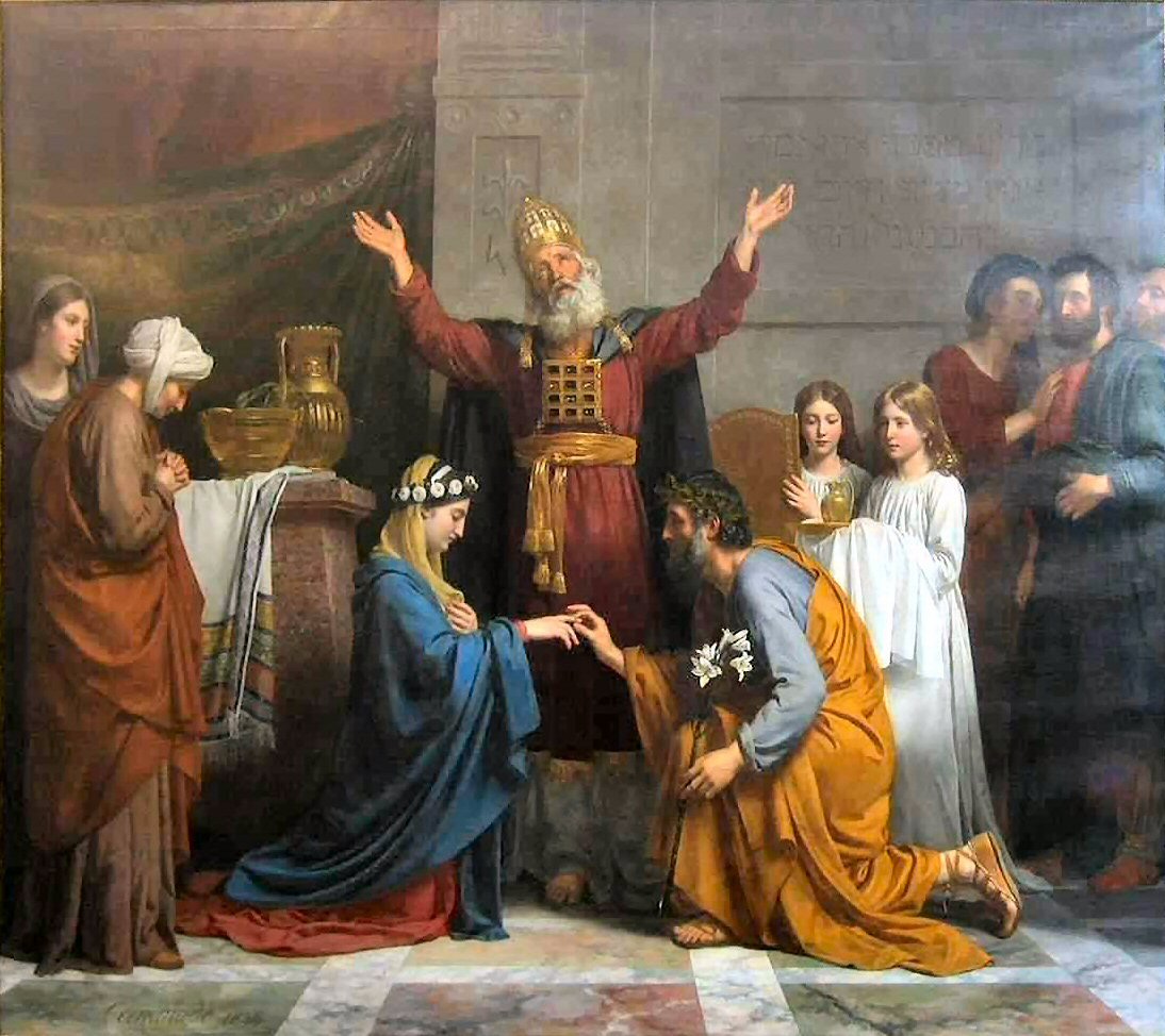 The Marriage of the Virgin by Alexandre-François Caminade
