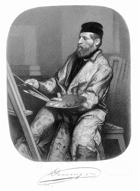 Portrait of Alexandre-Gabriel Decamps