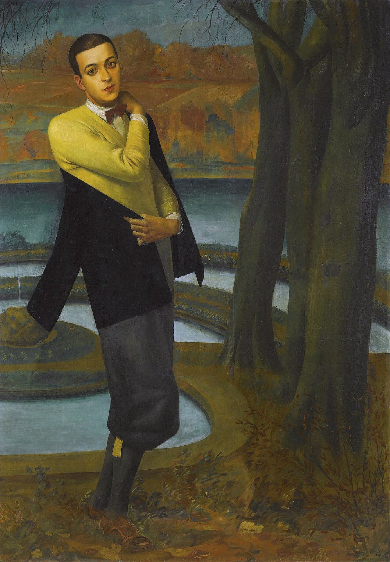 Arturo Lopez-Willshaw by Alexandre Jacovleff