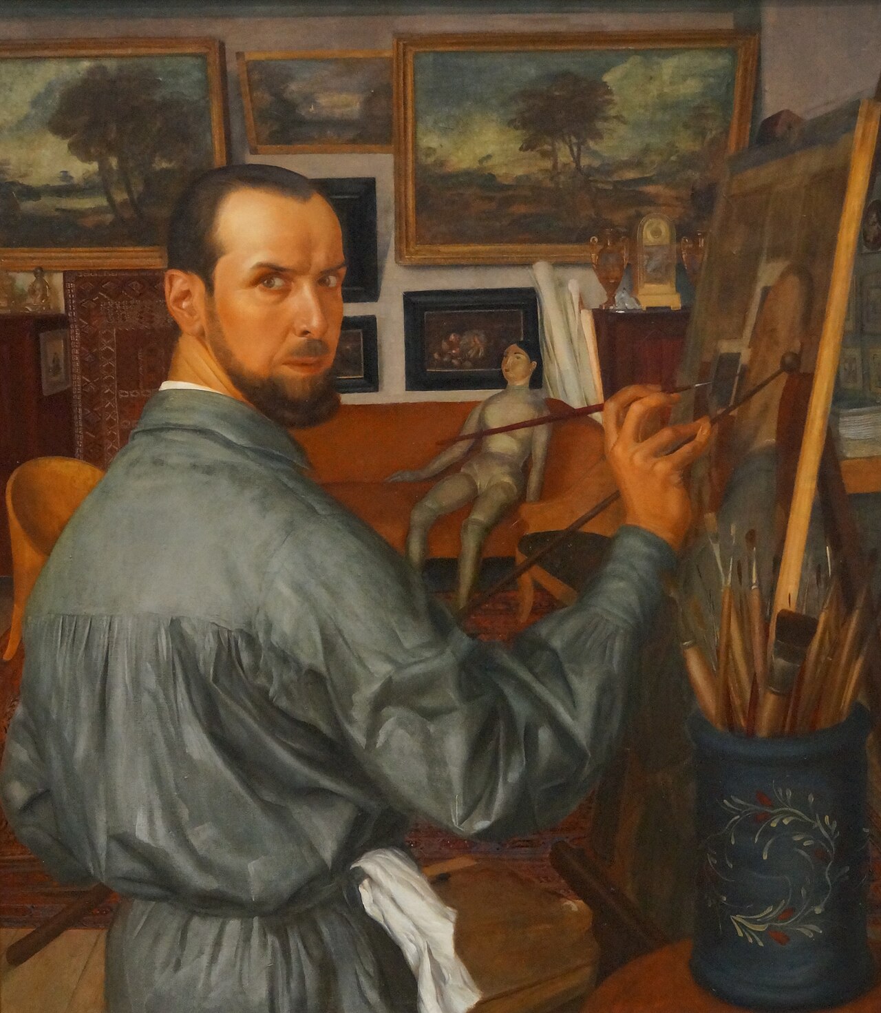Self-Portrait by Alexandre Jacovleff