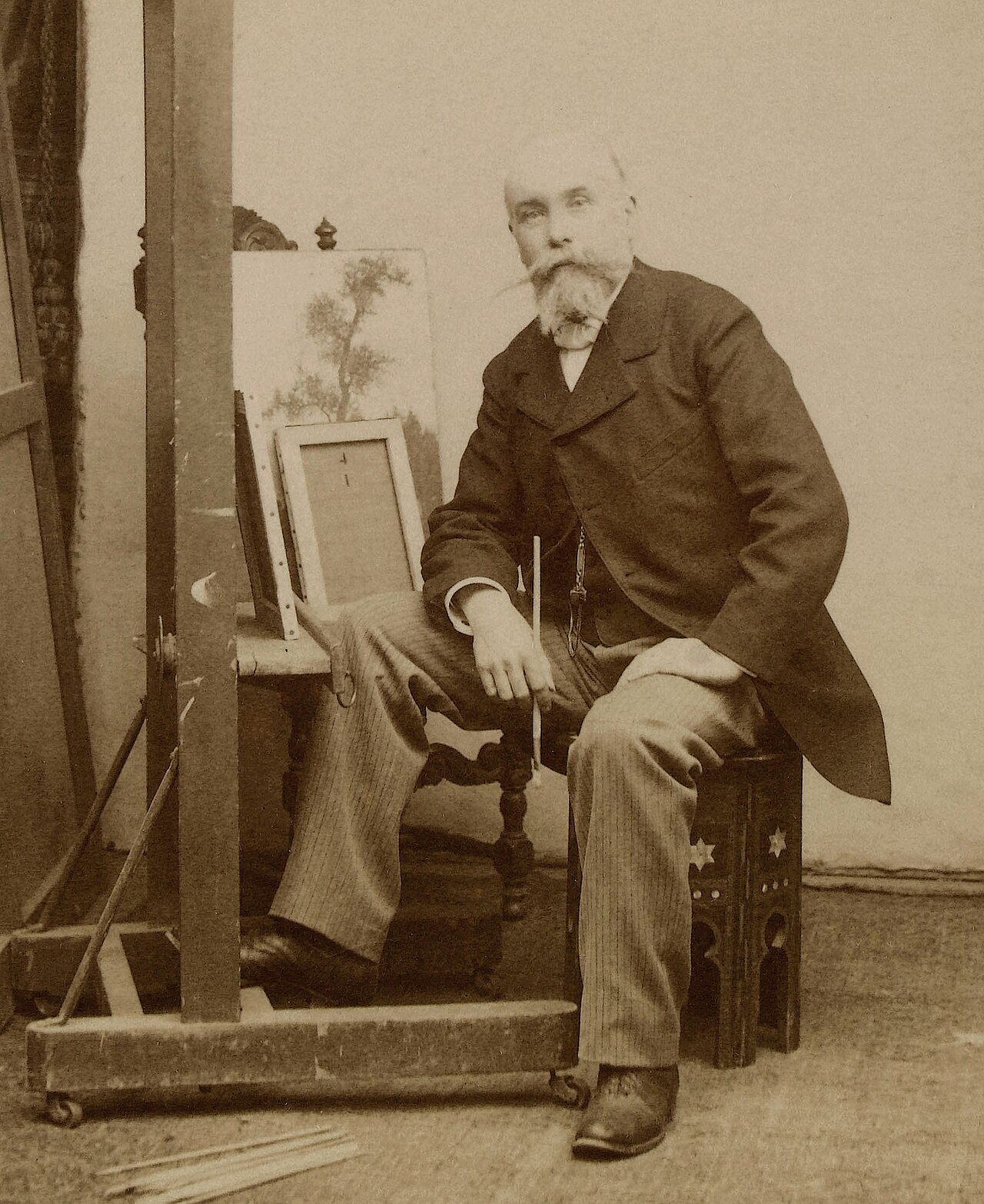 Portrait of Alexandre Jacques Chantron
