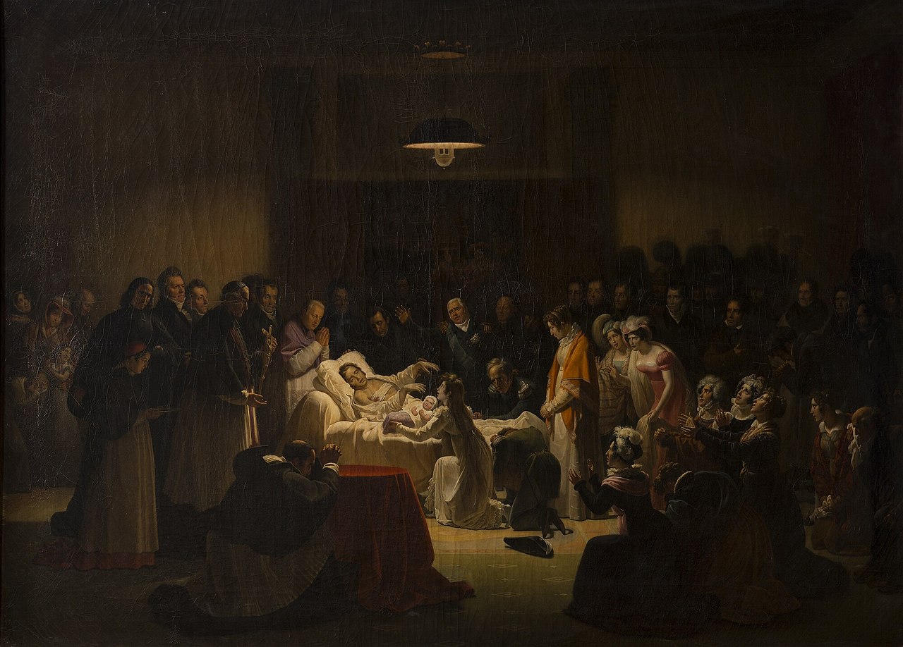 The Death of the Duke of Berry by Alexandre Menjaud