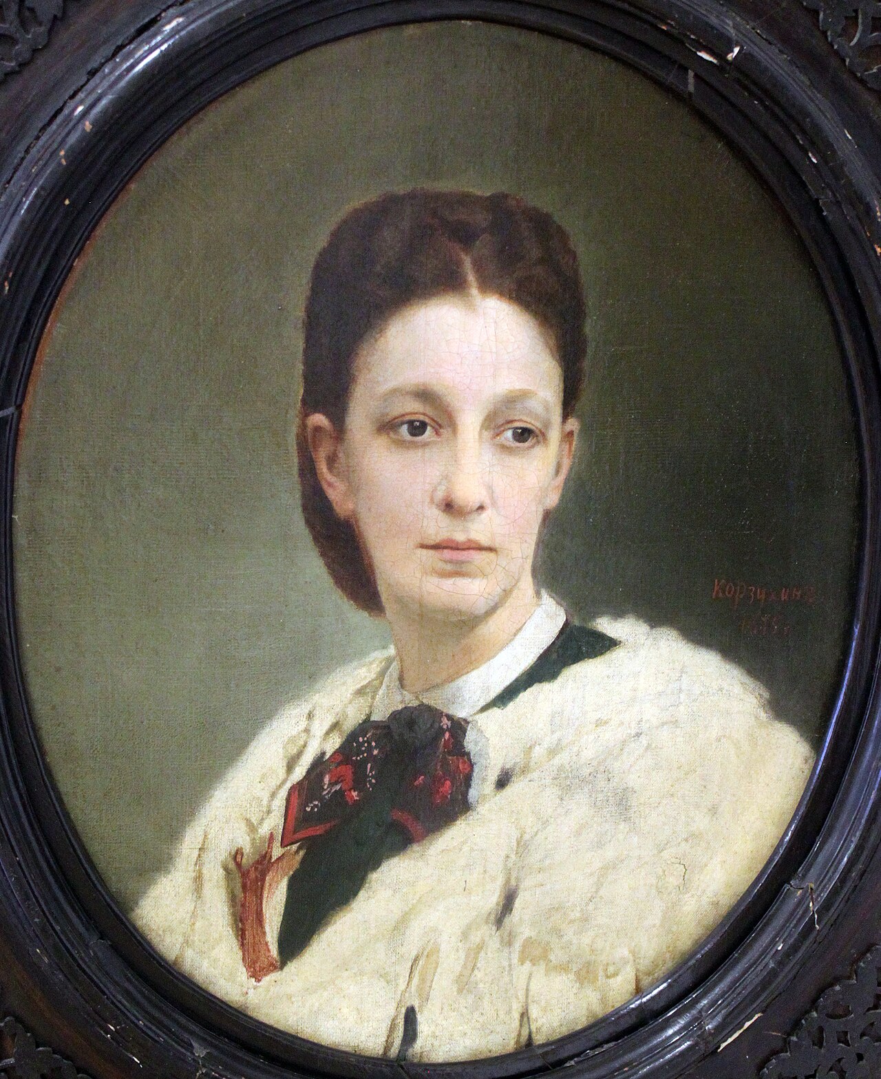 Portrait of a woman by Alexei Korzukhin