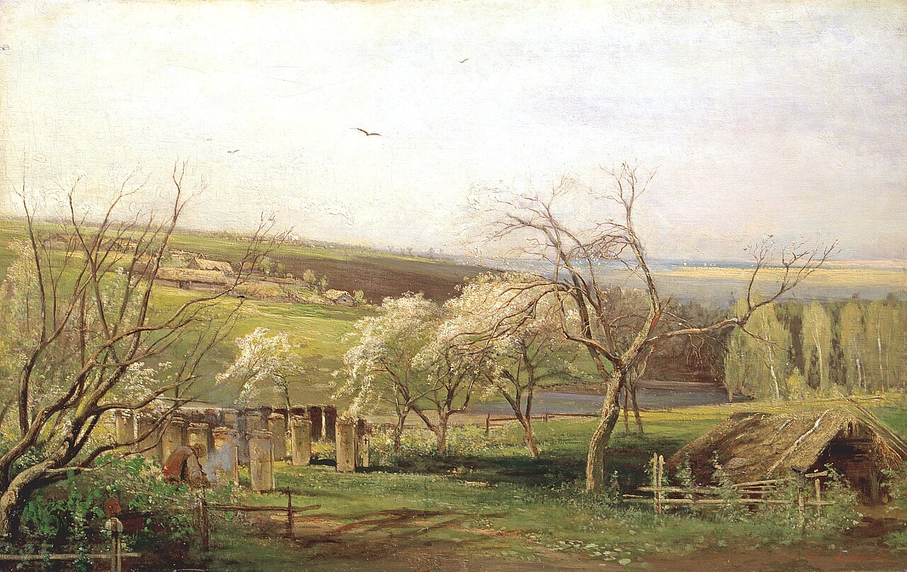 Rustic View by Alexei Savrasov