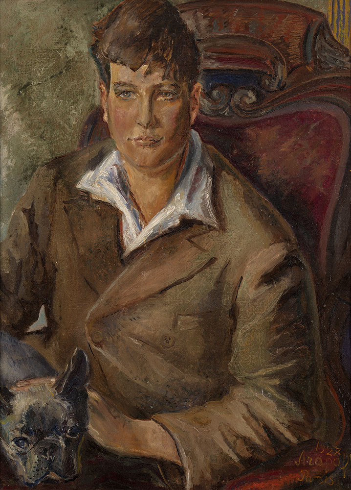 Portrait of a Young Man by Alexis Arapoff